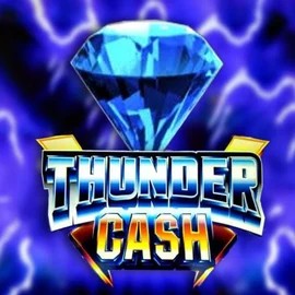 Thunder Cash logo by Novomatic at Flamez Casino
